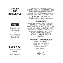UD_Exsens Of Paris Body Mist With Pheromones - 15 Ml Under The Influence