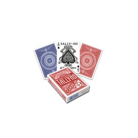 Tally Ho Circle Back Playing Cards- (Color May Vary)