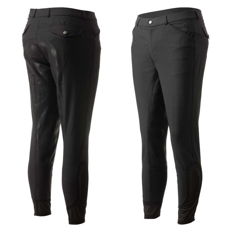 Equinavia Erik Mens Full Seat Breeches - Black - 28