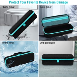 APOKE Travel Case for Revlon One Step Hair Dryer Brush, Portable Lightweight Storage Bag for All Brand Hot Tools Volumizer Hot Air Brush