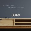 Macross MEC-19 Digital Clock, Wall Hanging, Combined Use, Stylish, LED,