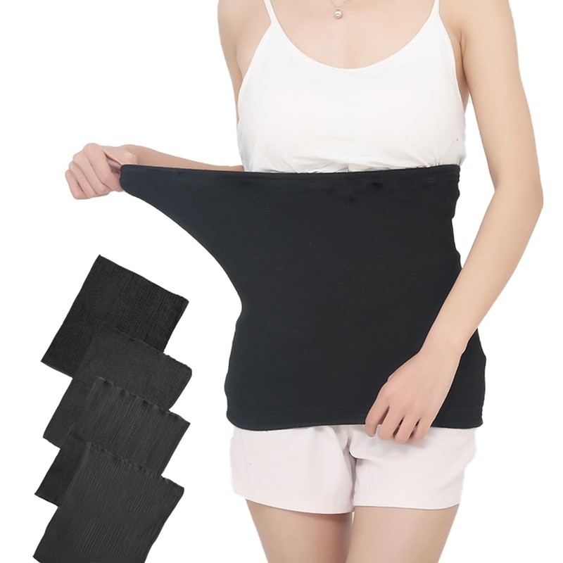 [Kesaeki] Men's Belly Wrap, Cold Protection, Women's, Summer, Moisture Absorption,