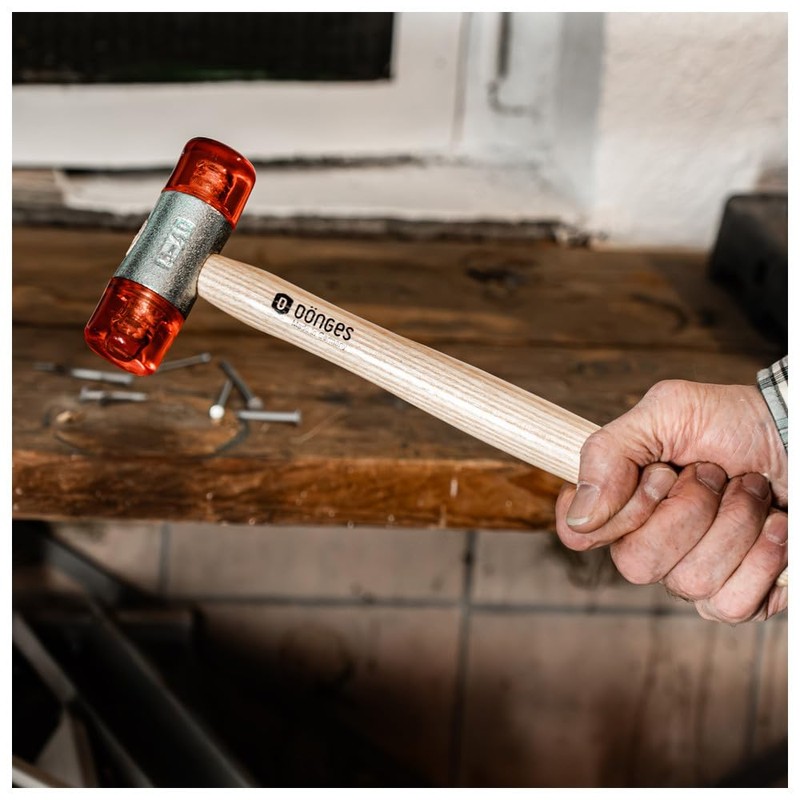 Dönges Plastic Hammer with Ash Handle 40 mm Head Diameter