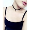 Ziper Cosplay Black Lolita Bell Choker Cat Gothic Collar