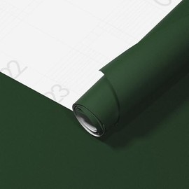 Yancorp 16"x120" Matte Emrald Green Peel and Stick Wallpaper Removable Contact Paper for Cabinets and Drawers Stick in Wallpaper for Bedroom Kitchen Self-Adhesive Wallpaper