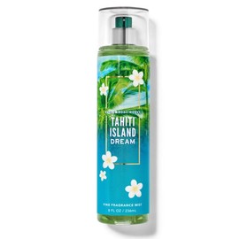 Tahiti Island Dream Fine Fragrance Mist Bath and Body 8 fl oz Fragrance notes: fresh coconut water, sparkling mandarin, kiwi blossom, lush frangipani and Tahitian vanilla musk.