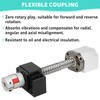 Shaft Coupling 8 mm to 10 mm Waves Flexible Elastic