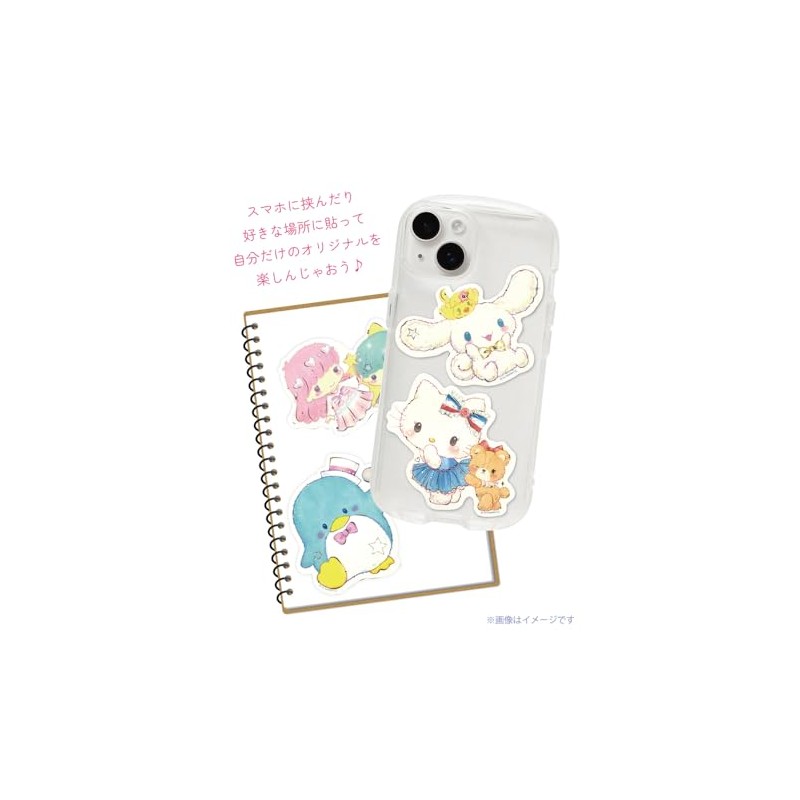 Sanrio Characters x Takei Miki [Die Cut Sticker] Sticker/Tuxedo Sam