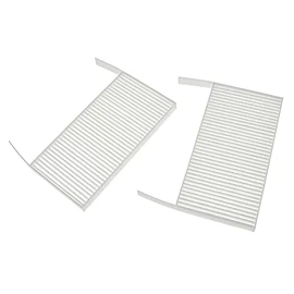 vhbw Filter Set compatible with Zehnder ComfoAir 70 Ventilation Devices - Air Filter G4 / F7 (2-Part Kit), 19 x 10 x 3 cm, White