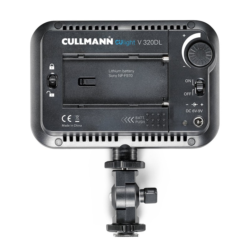 Cullmann CUlight V 320D LED Video Light - Black