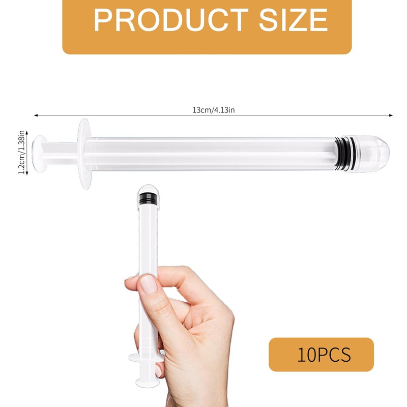 Lotnery 10 PCS Disposable Suppository Applicators Individually Packing, Lubricant Applicator