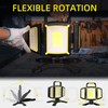 Yzoni Rechargeable Work Light, 30W 3000Lumen LED Work Light with