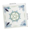 Mikinona 1 Set Tarot Game Tablecloth Thick Divination Desk Cloth