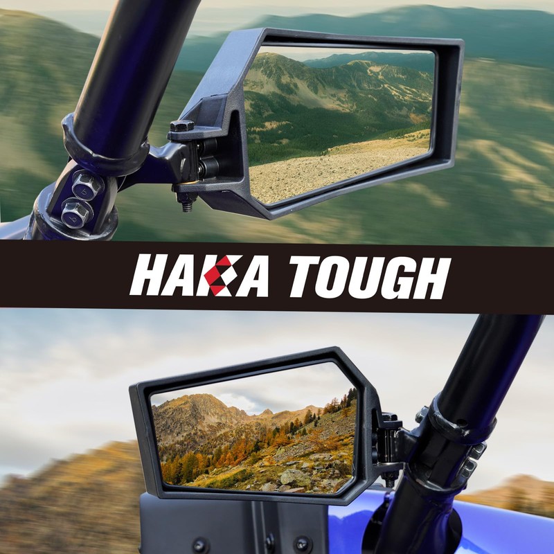 HAKA TOUGH Side Mirrors for Yamaha YXZ 1000 Accessories 2019-2023