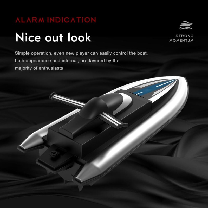 Waterproof 2.4G Kids Remote Control Speedboat 4 Channels High Speed