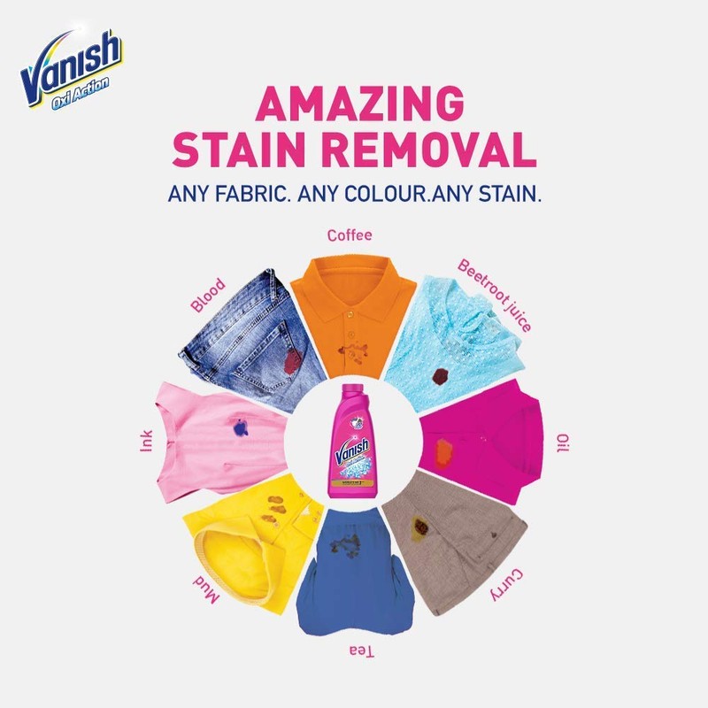 Vanish Oxi Action Stain Remover Washing Liquid - 400 ml