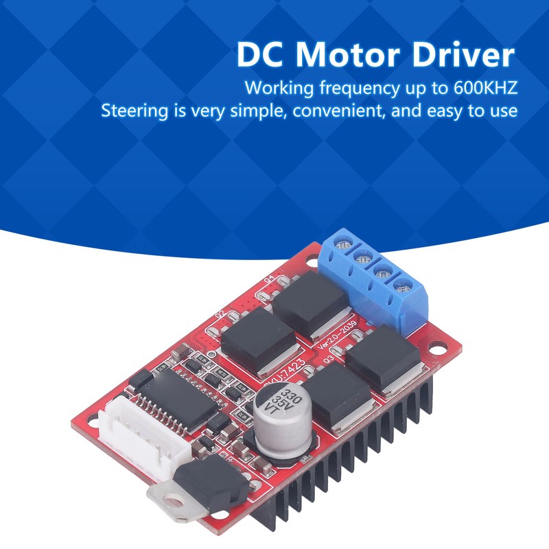 DC Motor Drive Module 450W 2 PWM Input High Power