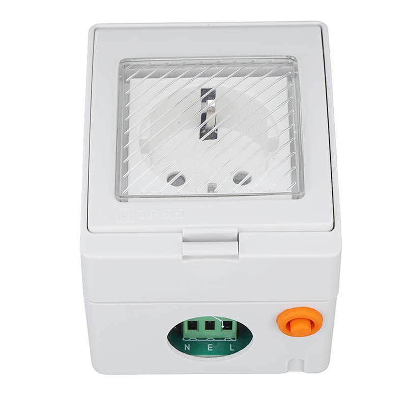 WiFi Smart Socket PC ABS IP55 Waterproof APP Remote Control