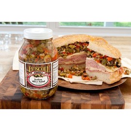 Boscoli Italian Olive Salad - Small, 15.5 ounce (Pack of 2)