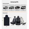 Wigoo Car Seat Cover Towel, Waterproof, for Use After Gym,