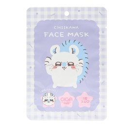 Shobido Chiikawa Face Mask, Pack of 1, Sheet Mask Pack CW46831, CW46833, CW46833, CW46834 (Momonga)