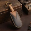 Aoocar Leather Key Fob Cover, Compatible with Jeep Grand Cherokee