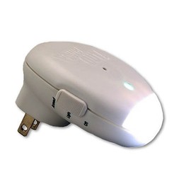 Reliance Controls THP207 Plug-In Power Failure Alarm with LED Flashlight,White