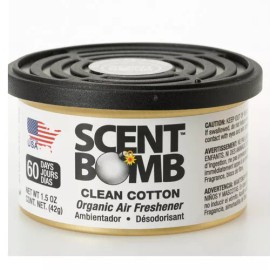 SCENT BOMB 6 SCENT BOMB ORGANIC CAR AIR FRESHENER IN SCENT CAN 1.5 OZ 60 DAY (LOT OF 6 CAN) - Black Cherry