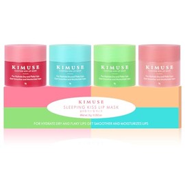 KIMUSE- Set de mascarilla para dormir para labios: productos para el cuidado de los labios con tratamiento nocturno | Hidrata y nutre los labios secos y agrietados