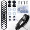 GOLD DEER 4pcs Bumper Quick Release with 12 O-Ring Fasteners
