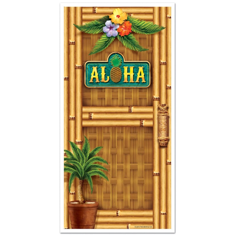 Beistle Aloha Door Cover
