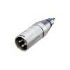 Neutrik NA2MPMM 3 pole XLR male RCA / phono plug