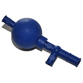 KOKOTT PELEUSBALL Pipetting Ball 10-100 ml Natural Rubber Pipettes, blue