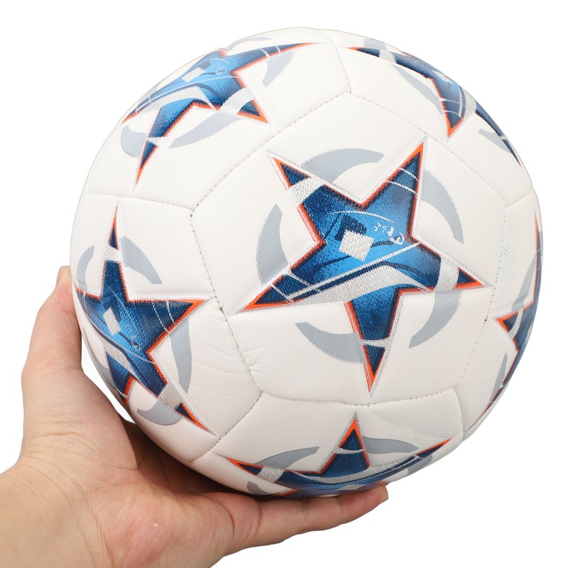 PU Leather Soccer Balls Size 5 High Resilience Abrasion Resistance