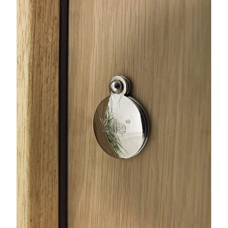 Yale 5 Lever Deadlock Polished Chrome / 64mm