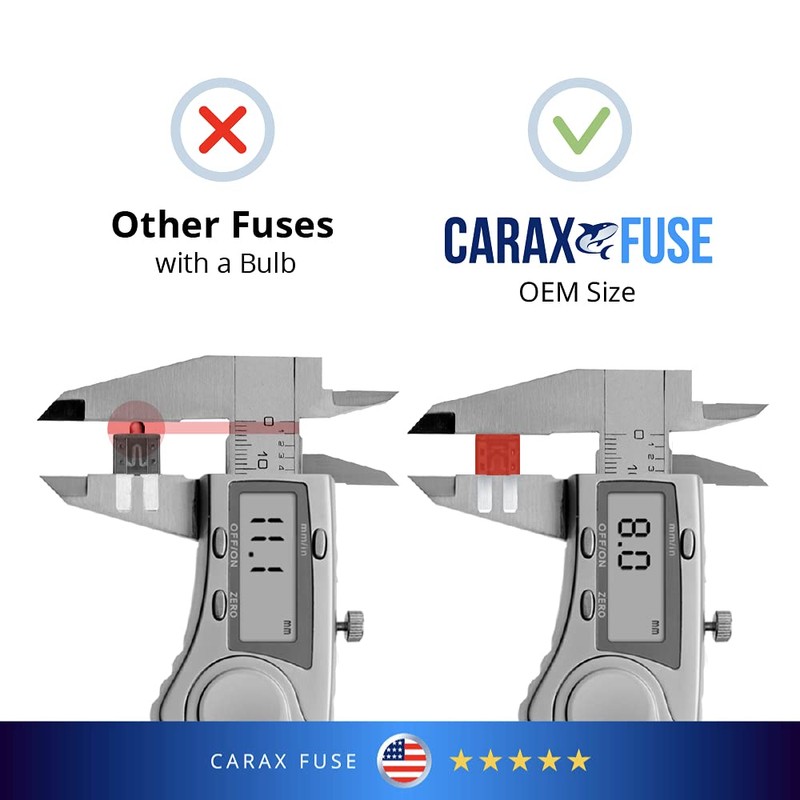 CARAX Glow Fuse - Premium Micro 2 Blade APT/ATR -
