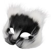 Holibanna Furry Fox Mask Cosplay Costume Half Face Animal Furry