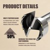 CATITO 8-piece Forstner Drill Bit Set for Woodworking - HEX