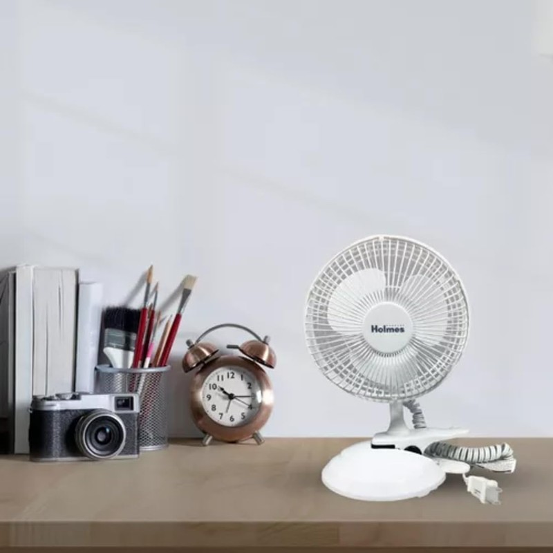 Mini Ventilador Holmes Clip para tu Espacio de Trabajo Clip
