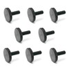 Ganter Normelemente Flat knurled screws, knurled screws (low shape), DIN