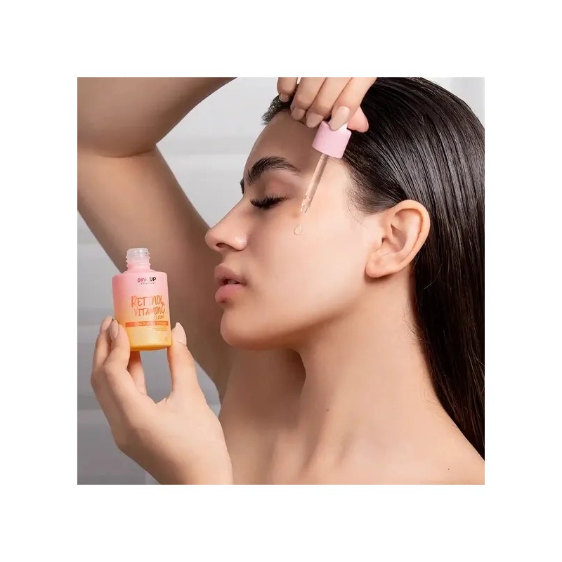 Kit Skincare Pink Up 3pz Hialurónico + Colágeno + Retinol