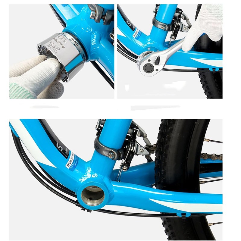 HOUSON 5 in 1 Bicycle Bottom Bracket Remover, BB Wrench