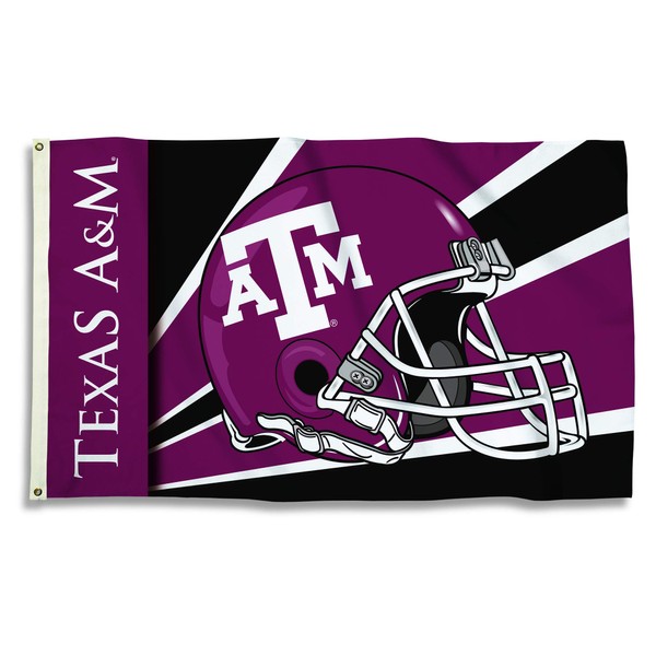 Texas A&M Aggies 3x5 Helmet Flag