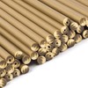 Gold and Silver Plastic Lollipop Sticks (150mm x 4.5mm) x100