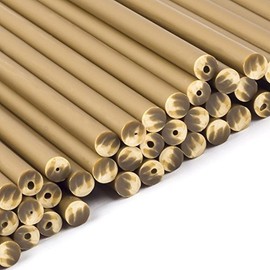 Gold and Silver Plastic Lollipop Sticks (150mm x 4.5mm) x100 Crafts Cakepop Stirers