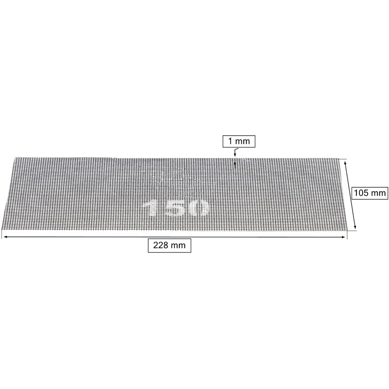KOTARBAU® Set of 20 Sanding Sheets for Plaster Sanders for