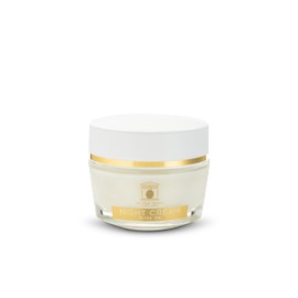 The Olive Temple Anti-Aging Night Face Cream - Infused with Olive Oil, Pomegranate and Cross-Linked Hyaluronic Acid - Binds Water 50X More than common hyaluronic acid, 1.7 fl. oz