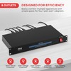 Pyle 1800W 8-Outlet Rack Mount Power Conditioner - 15 Amp