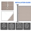 Sunny Guard Balcony Privacy Screen, Balcony Cladding, PES, UV Protection
