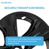 4-Pack Wheel Skins Compatible with Toyota RAV4 / RAV4 Hybrid